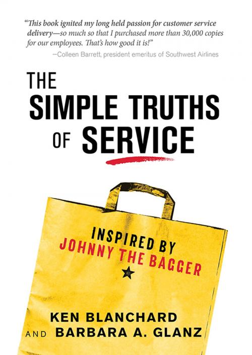 Cover of the book The Simple Truths of Service by Ken Blanchard, Barbara Glanz, Sourcebooks