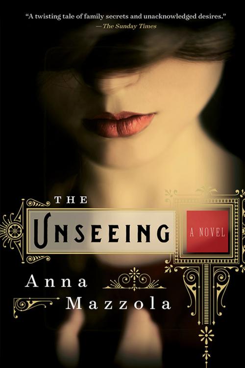 Cover of the book The Unseeing by Anna Mazzola, Sourcebooks