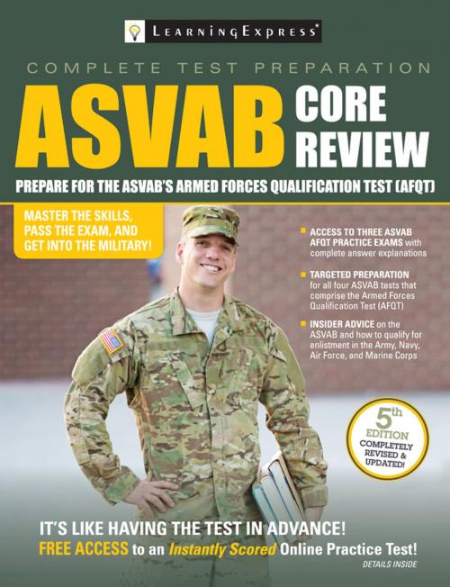 Cover of the book ASVAB Core Review by LearningExpress, LearningExpress, LLC