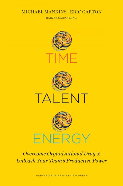 Cover of the book Time, Talent, Energy by Michael C. Mankins, Eric Garton, Harvard Business Review Press