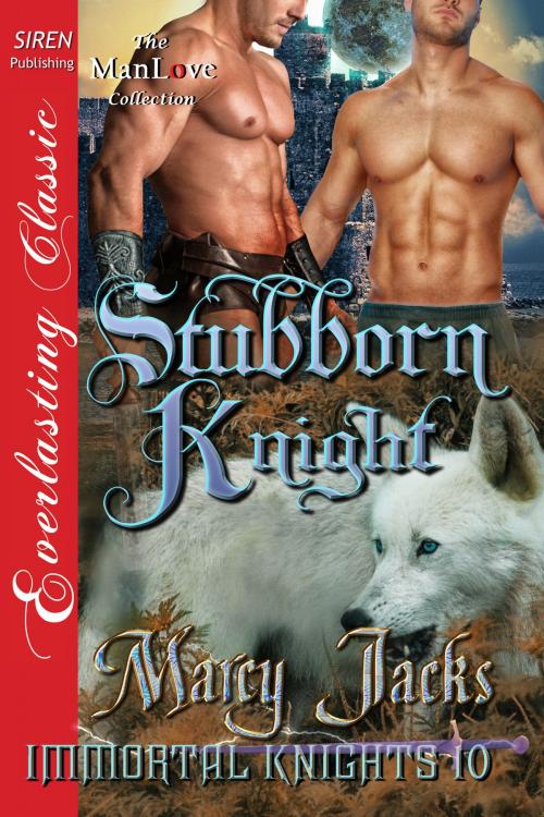 Cover of the book Stubborn Knight by Marcy Jacks, Siren-BookStrand