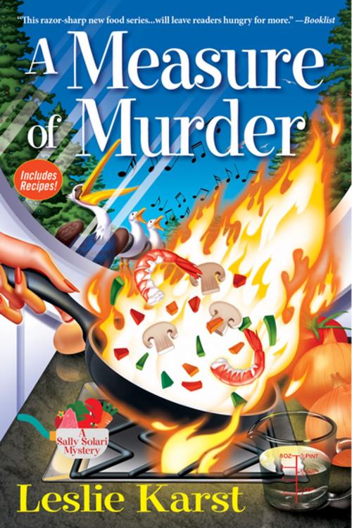 Cover of the book A Measure of Murder by Leslie Karst, Crooked Lane Books