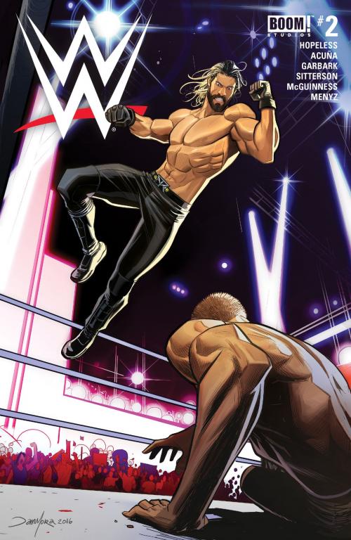Cover of the book WWE #2 by Dennis Hopeless, Ross Thibodeaux, Doug Garbark, BOOM! Studios
