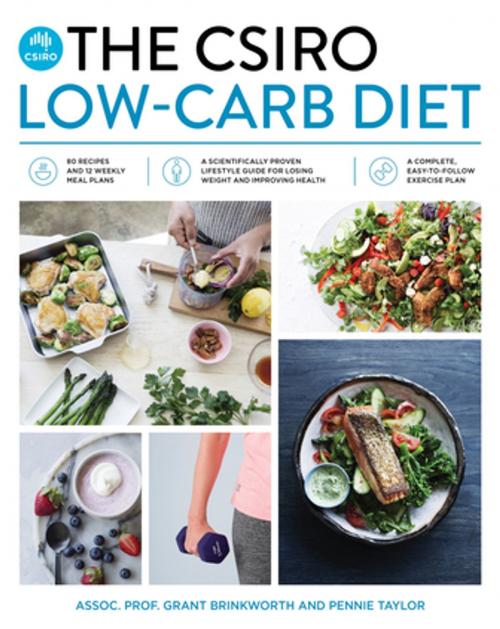 Cover of the book The CSIRO Low-Carb Diet by Pennie Taylor, Professor Grant Brinkworth, Pan Macmillan Australia
