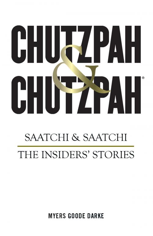Cover of the book Chutzpah & Chutzpah by Simon Goode, Richard Myers, Nick Darke, Michael O'Mara