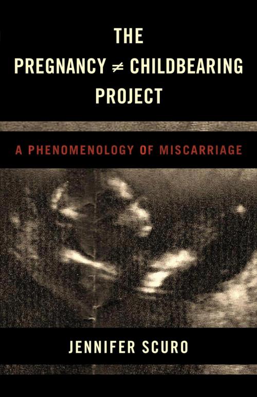 Cover of the book The Pregnancy [does-not-equal] Childbearing Project by Jennifer Scuro, Rowman & Littlefield International