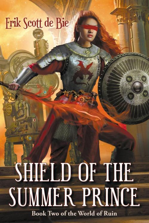 Cover of the book Shield of the Summer Prince by Erik Scott de Bie, Dragon Moon Press