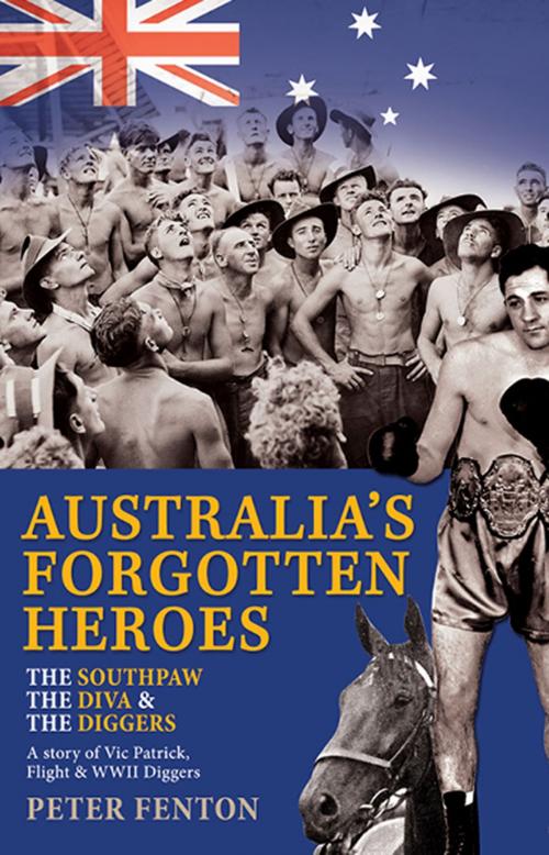 Cover of the book The Southpaw, The Diva & The Diggers by Peter Fenton, Brolga Publishing