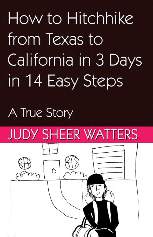Cover of the book How to Hitchhike from Texas to California in 3 Days in 14 Easy Steps by Judy Sheer Watters, Franklin Scribes Publishers LLC