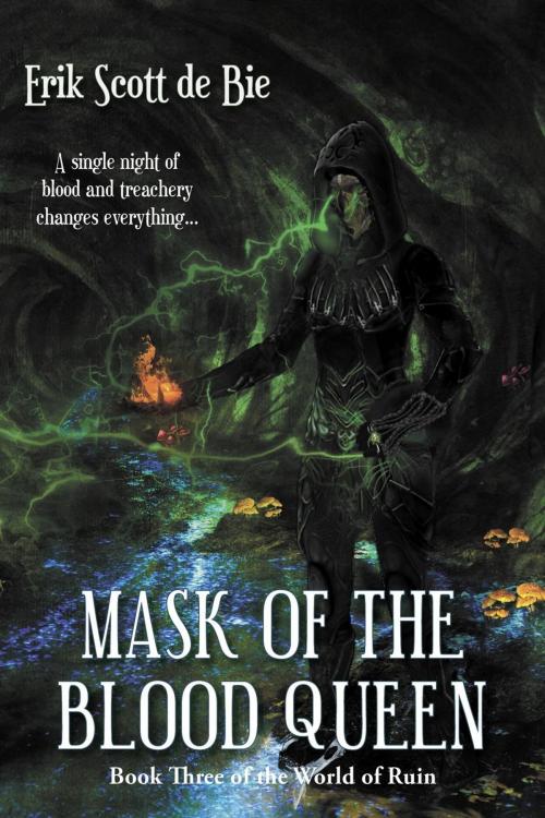 Cover of the book Mask of the Blood Queen by Erik Scott de Bie, Dragon Moon Press