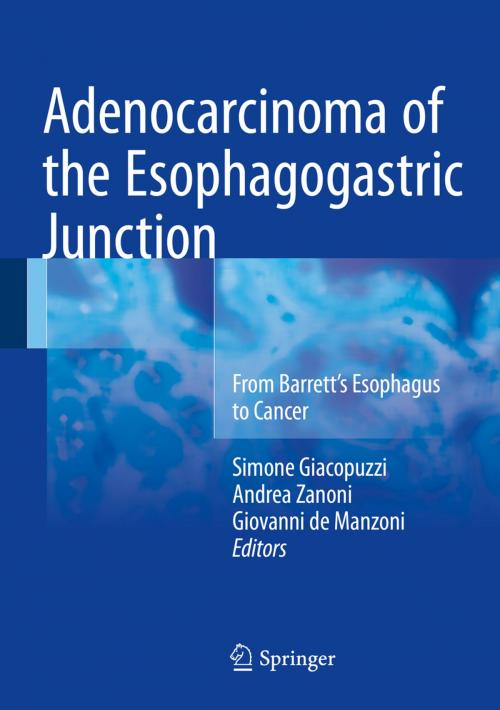 Cover of the book Adenocarcinoma of the Esophagogastric Junction by , Springer International Publishing