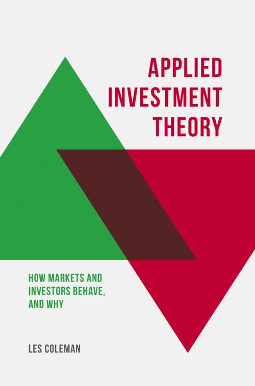 Cover of the book Applied Investment Theory by Les Coleman, Springer International Publishing