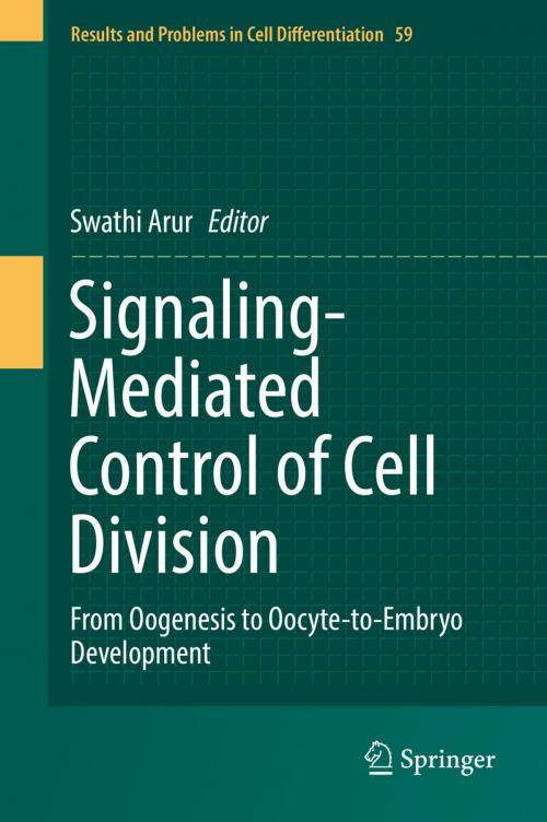 Cover of the book Signaling-Mediated Control of Cell Division by , Springer International Publishing