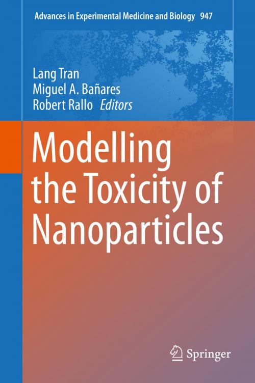 Cover of the book Modelling the Toxicity of Nanoparticles by , Springer International Publishing