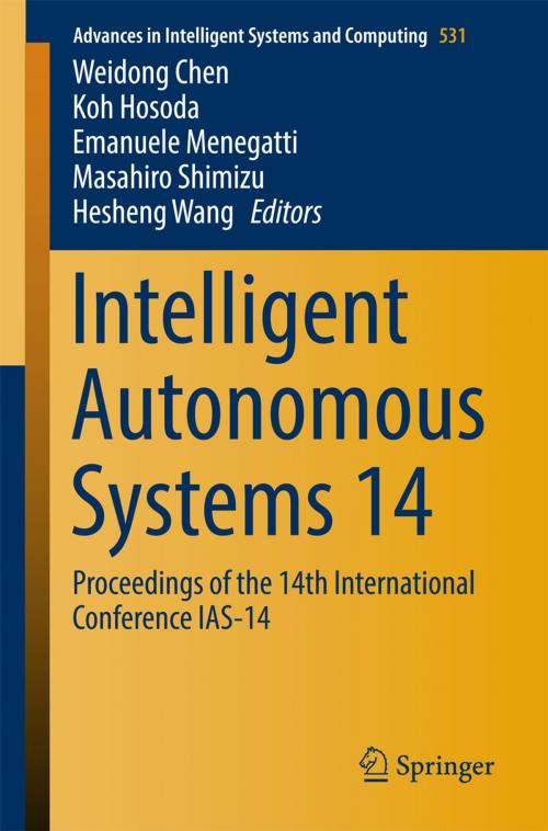 Cover of the book Intelligent Autonomous Systems 14 by , Springer International Publishing