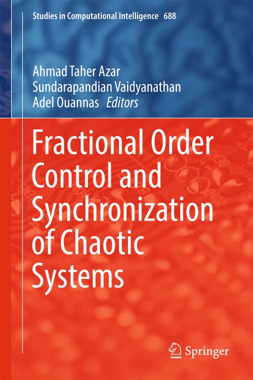 Cover of the book Fractional Order Control and Synchronization of Chaotic Systems by , Springer International Publishing