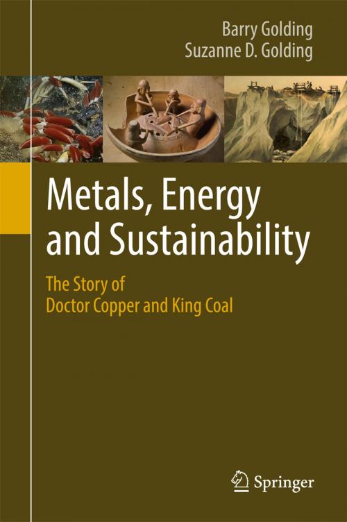 Cover of the book Metals, Energy and Sustainability by Barry Golding, Suzanne D. Golding, Springer International Publishing