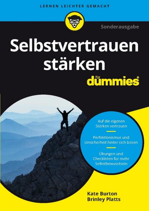 Cover of the book Selbstvertrauen stärken für Dummies by Kate Burton, Brinley Platts, Wiley