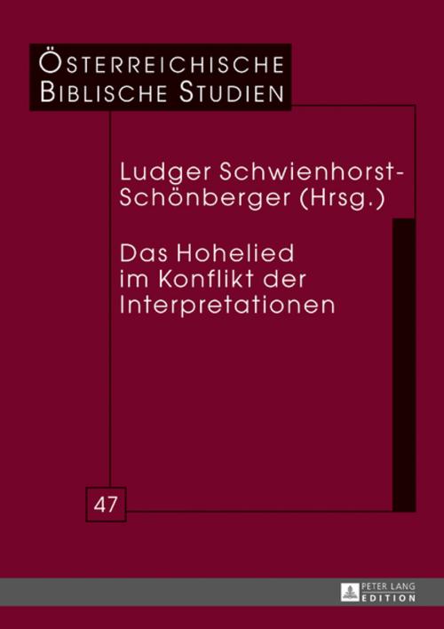 Cover of the book Das Hohelied im Konflikt der Interpretationen by , Peter Lang