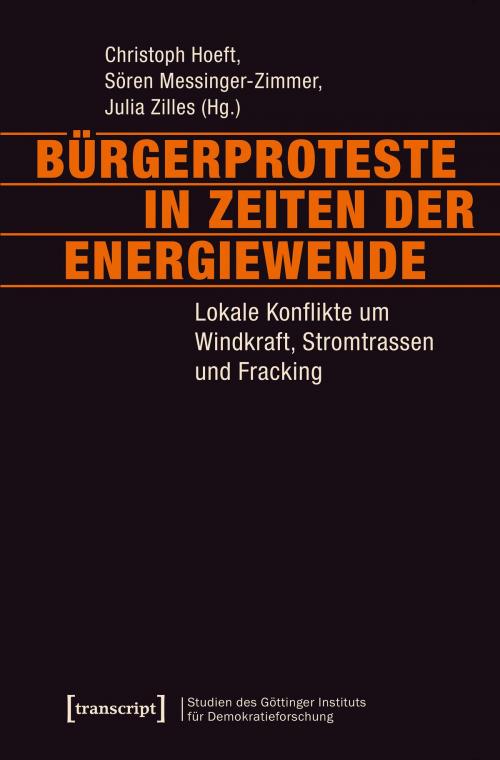 Cover of the book Bürgerproteste in Zeiten der Energiewende by , transcript Verlag