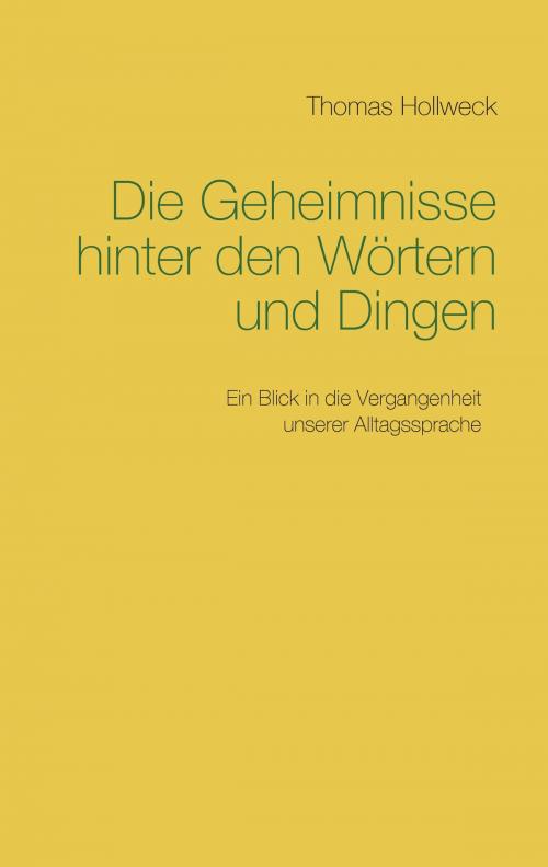 Cover of the book Die Geheimnisse hinter den Wörtern und Dingen by Thomas Hollweck, Books on Demand