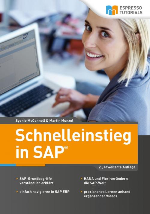 Cover of the book Schnelleinstieg in SAP by Martin Munzel, Sydnie McConnell, Espresso Tutorials