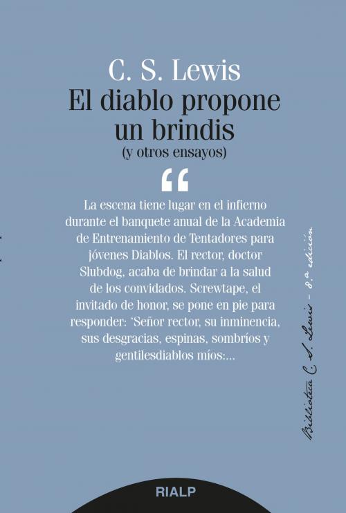 Cover of the book El diablo propone un brindis by Clive Staples Lewis, Ediciones Rialp