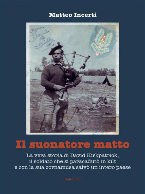 Cover of the book Il suonatore matto by Matteo Incerti, Imprimatur
