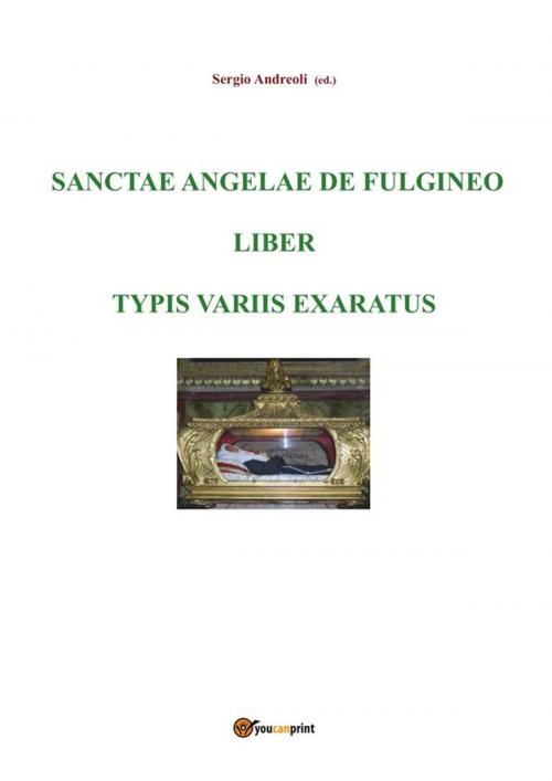 Cover of the book Sanctae Angelae de Fulgineo liber typis variis exaratus by Sergio Andreoli, Youcanprint