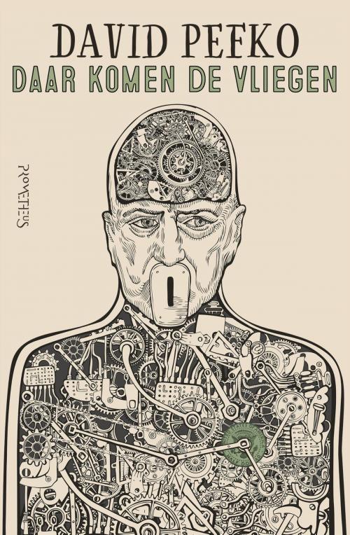 Cover of the book Daar komen de vliegen by David Pefko, Prometheus, Uitgeverij