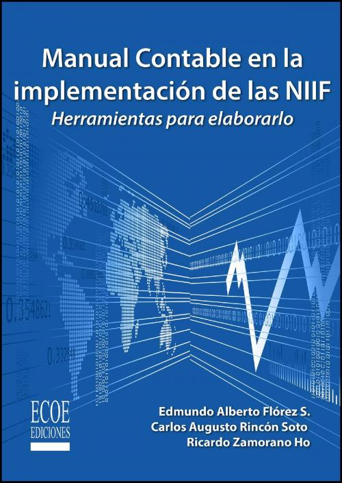 Cover of the book Manual contable en la implementación de las NIIF by Carlos Augusto  Rincón Soto, Edmundo alberto  Flórez S, Ecoe Ediciones