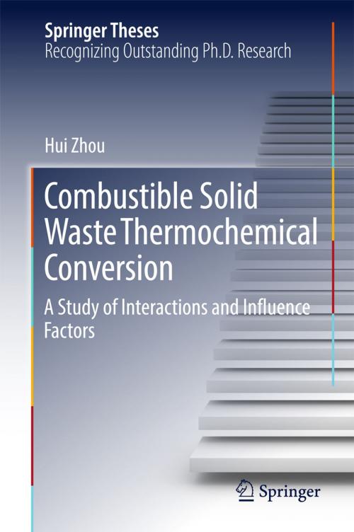 Cover of the book Combustible Solid Waste Thermochemical Conversion by Hui Zhou, Springer Singapore