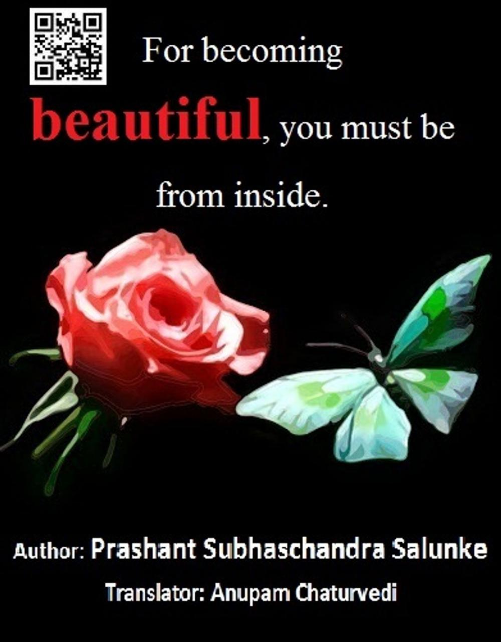 Big bigCover of For becoming Beautiful, you must be form inside