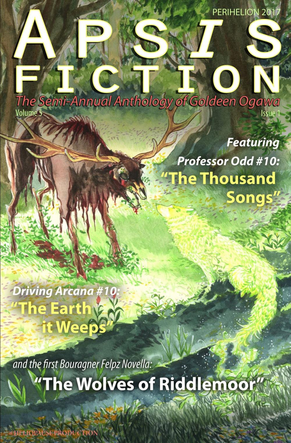 Big bigCover of Apsis Fiction Volume 5, Issue 1: Perihelion 2017