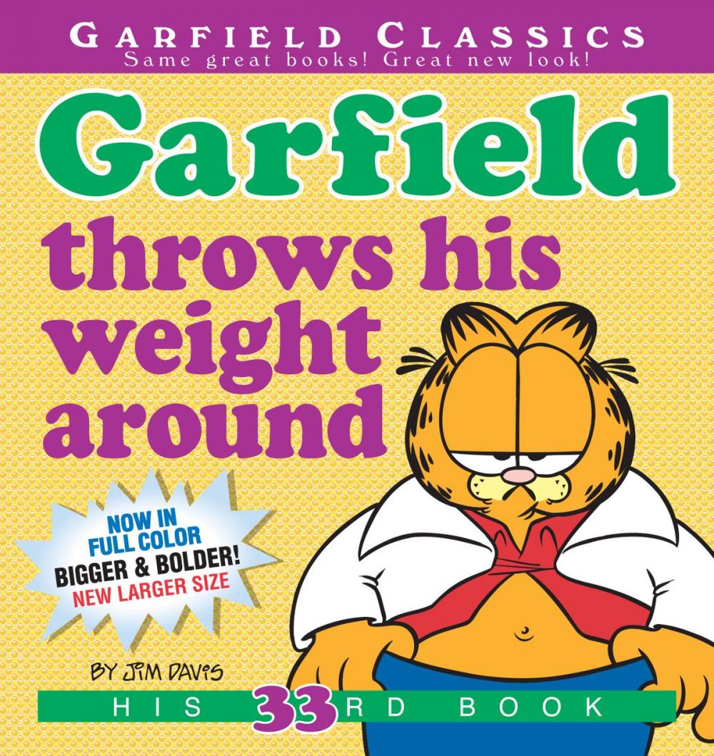 Big bigCover of Garfield Throws His Weight Around