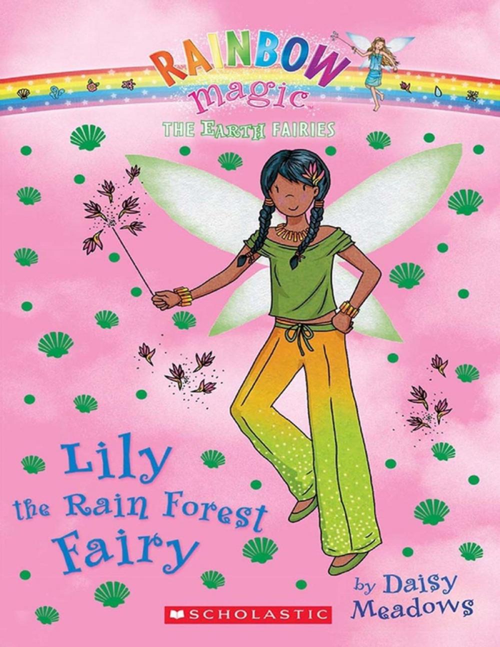 Big bigCover of Rainbow Magic - Earth Green Fairies 05 - Lily the Rain Forest Fairy