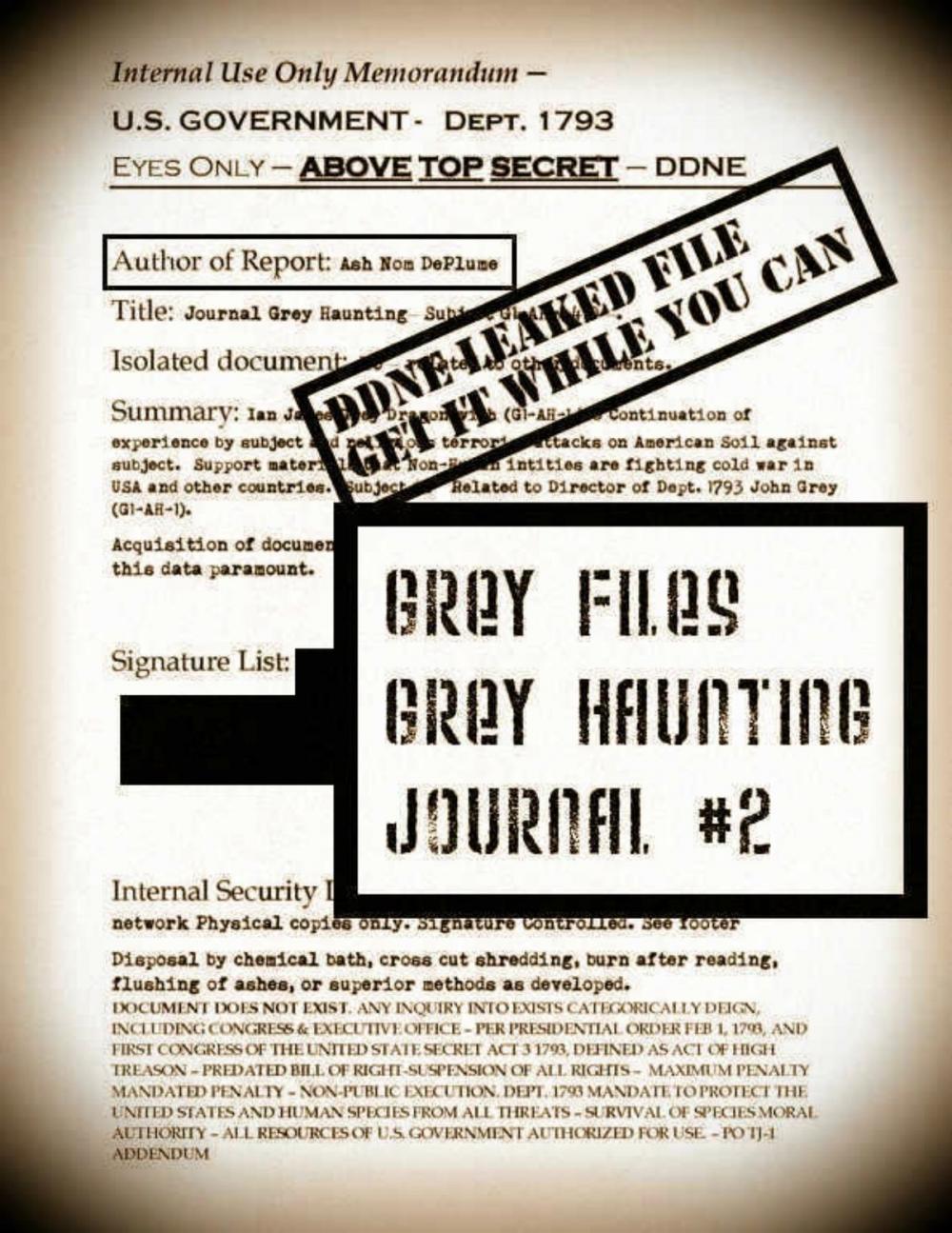 Big bigCover of The Grey Files: Grey Haunting
