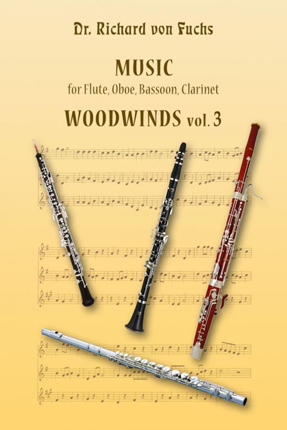 Big bigCover of Music for Flute, Oboe, Bassoon, Clarinet Woodwinds vol. 3