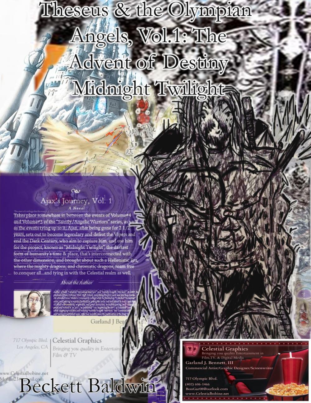 Big bigCover of Theseus & the Olympian Angels, Vol.1: The Advent of Destiny; Midnight Twilight