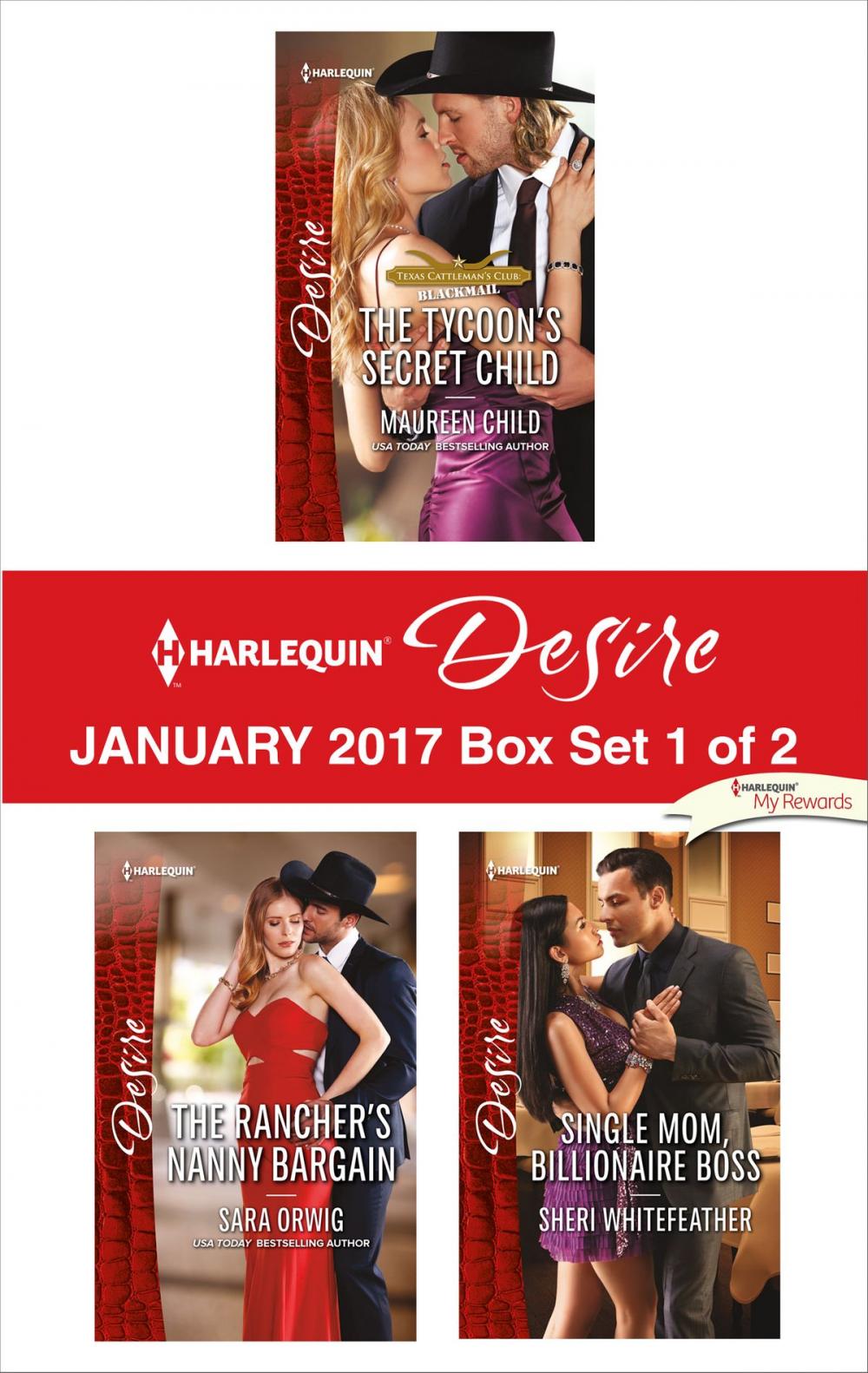Big bigCover of Harlequin Desire January 2017 - Box Set 1 of 2