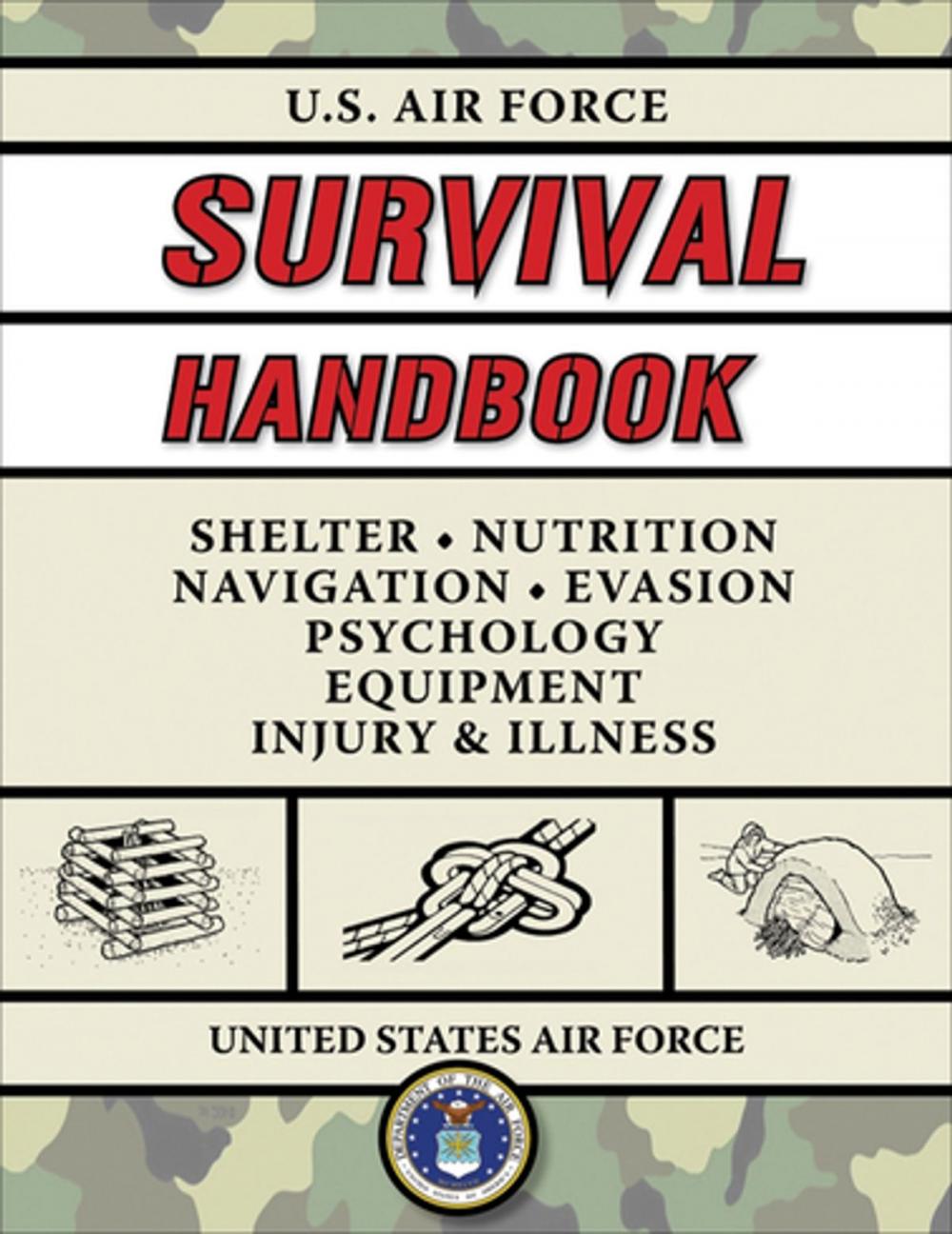 Big bigCover of U.S. Air Force Survival Handbook
