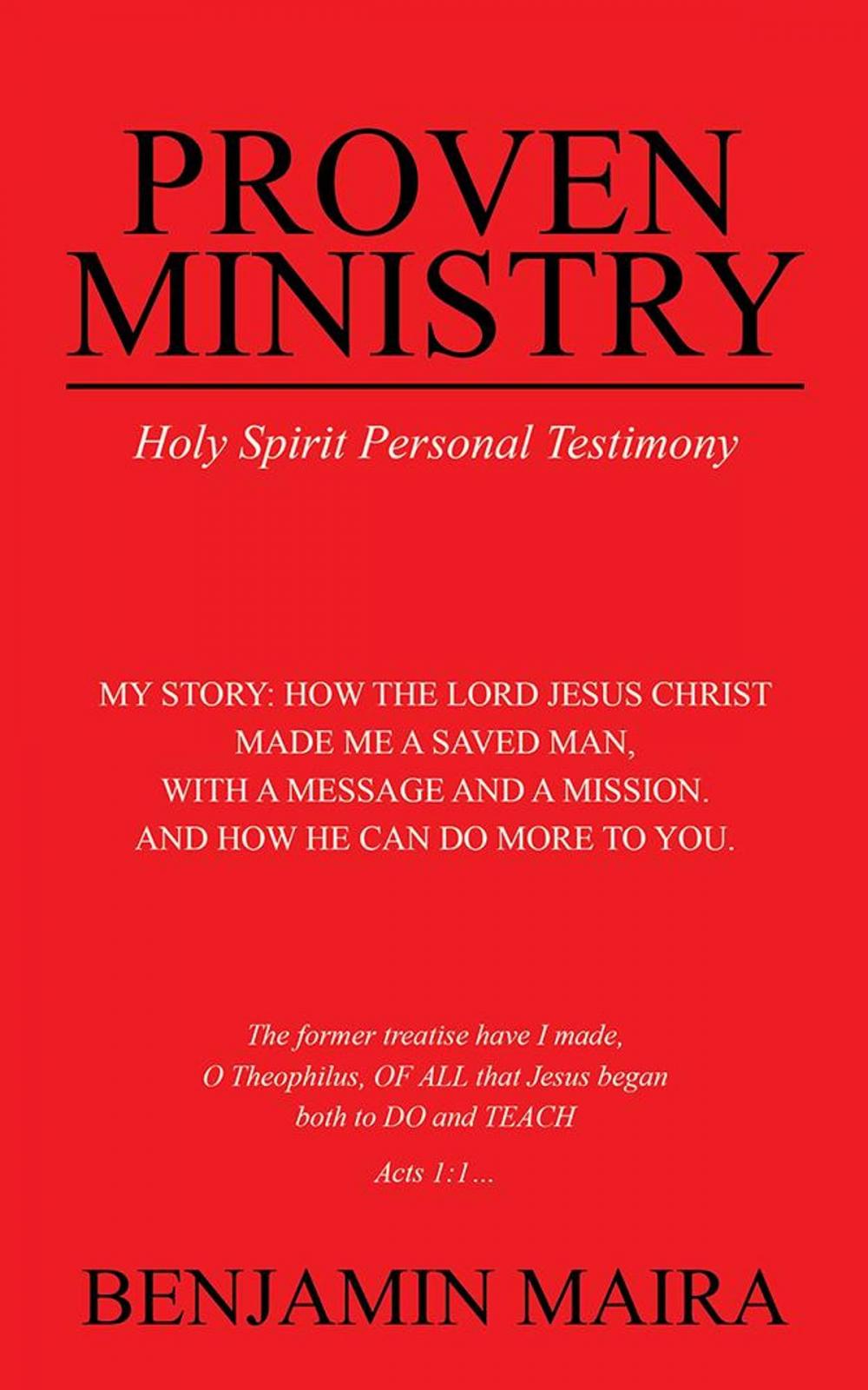 Big bigCover of Proven Ministry
