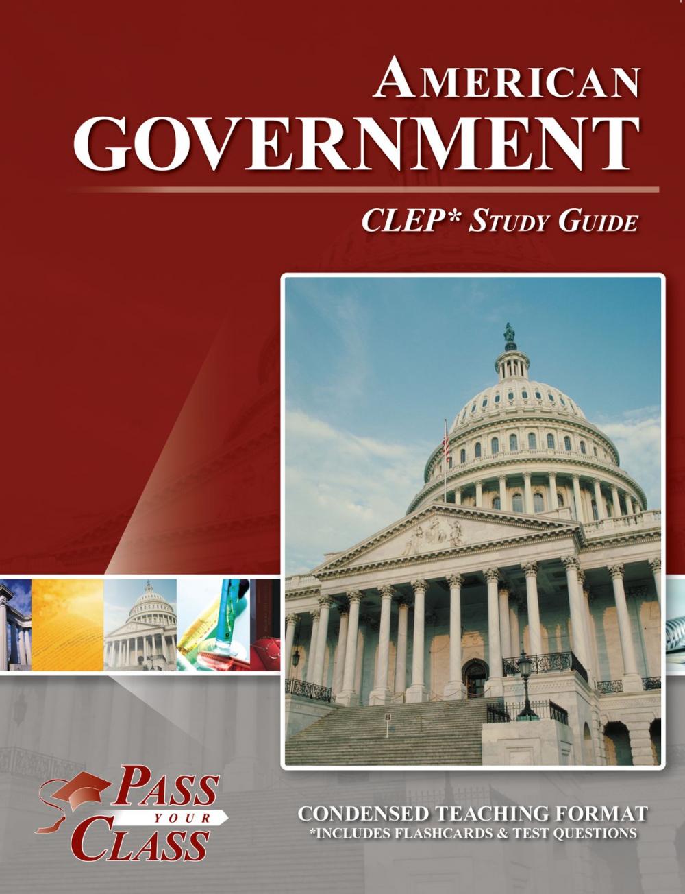 Big bigCover of CLEP American Government Test Study Guide