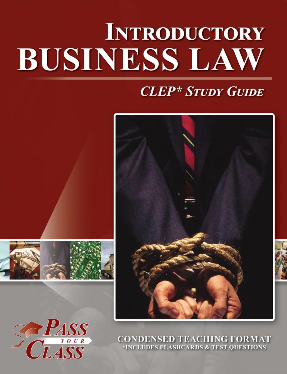 Big bigCover of CLEP Introductory Business Law Test Study Guide