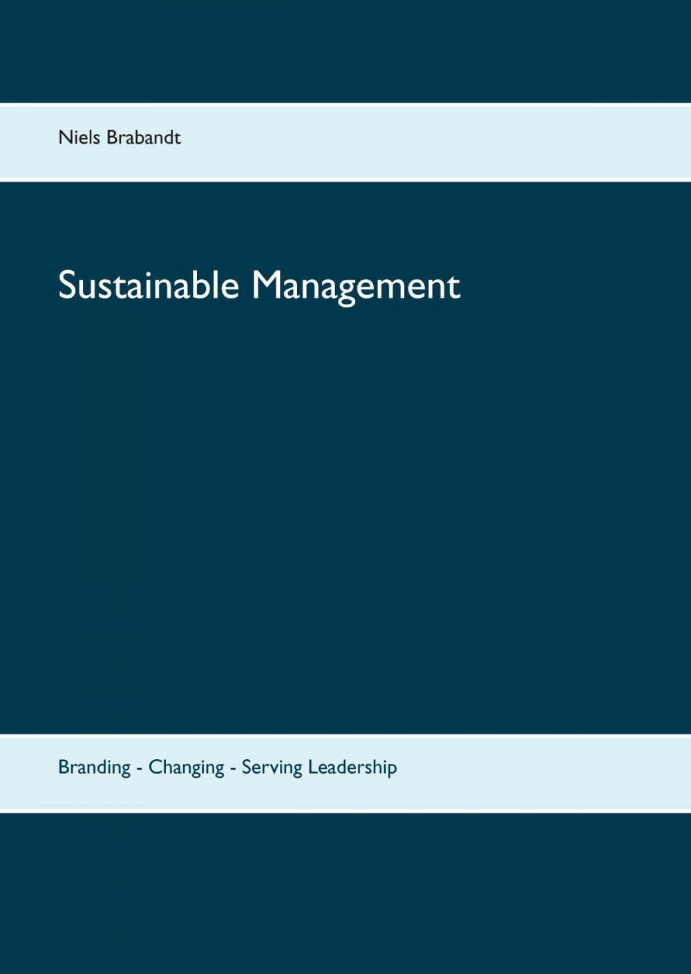 Big bigCover of Sustainable Management