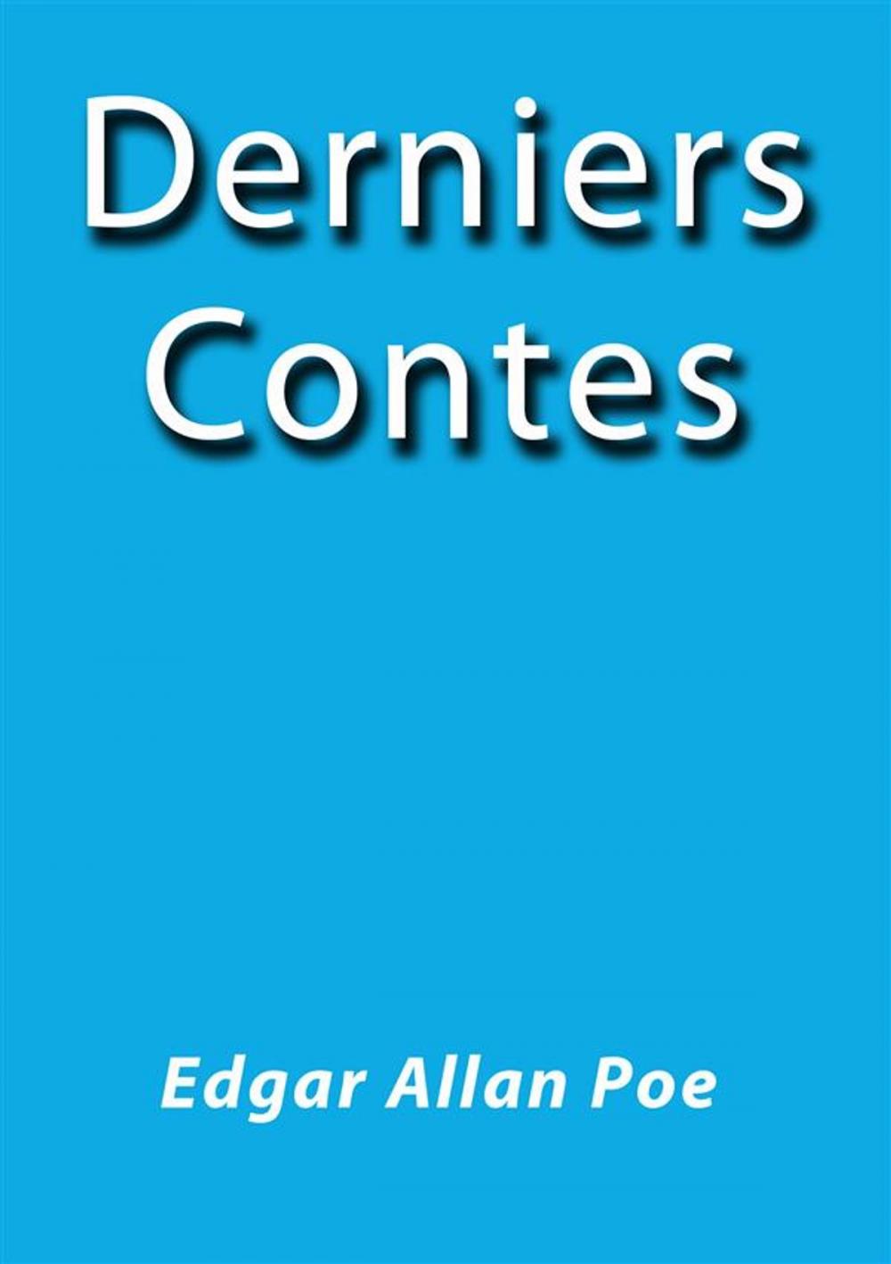 Big bigCover of Derniers Contes