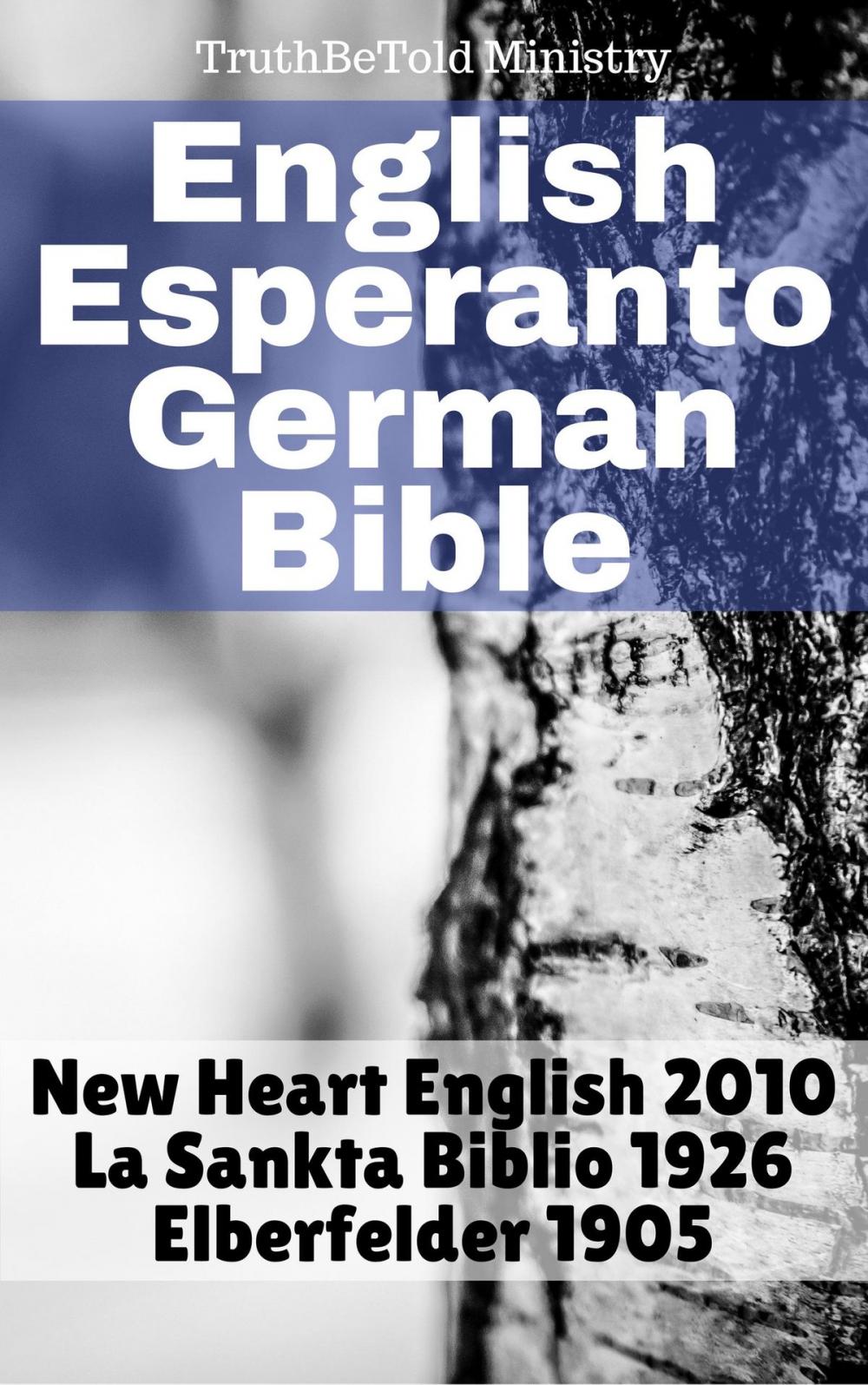 Big bigCover of English Esperanto German Bible