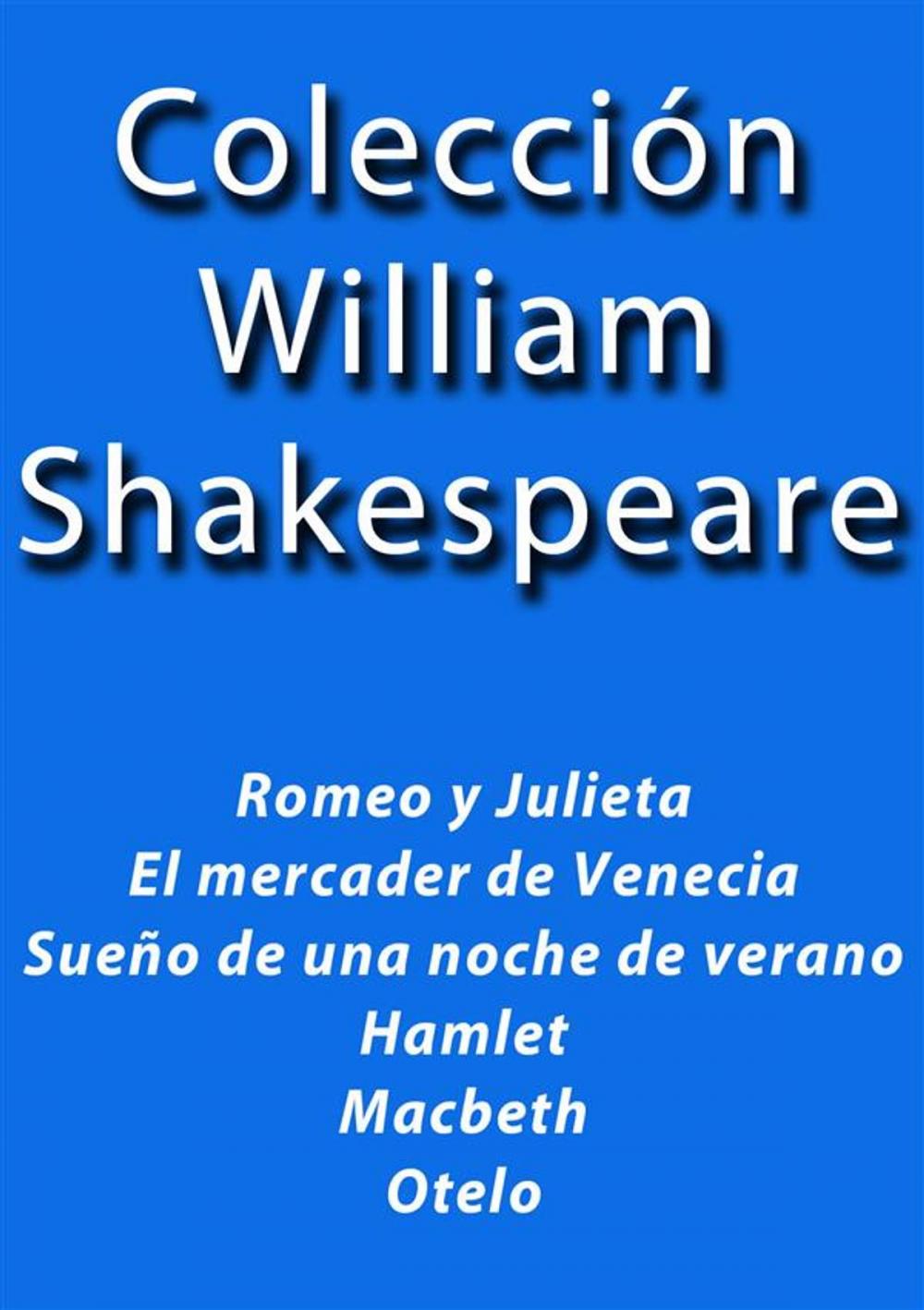 Big bigCover of Colección William Shakespeare