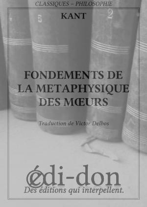 Cover of Fondements de la métaphysique des moeurs