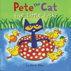 Book cover of Pete the Cat: Five Little Ducks